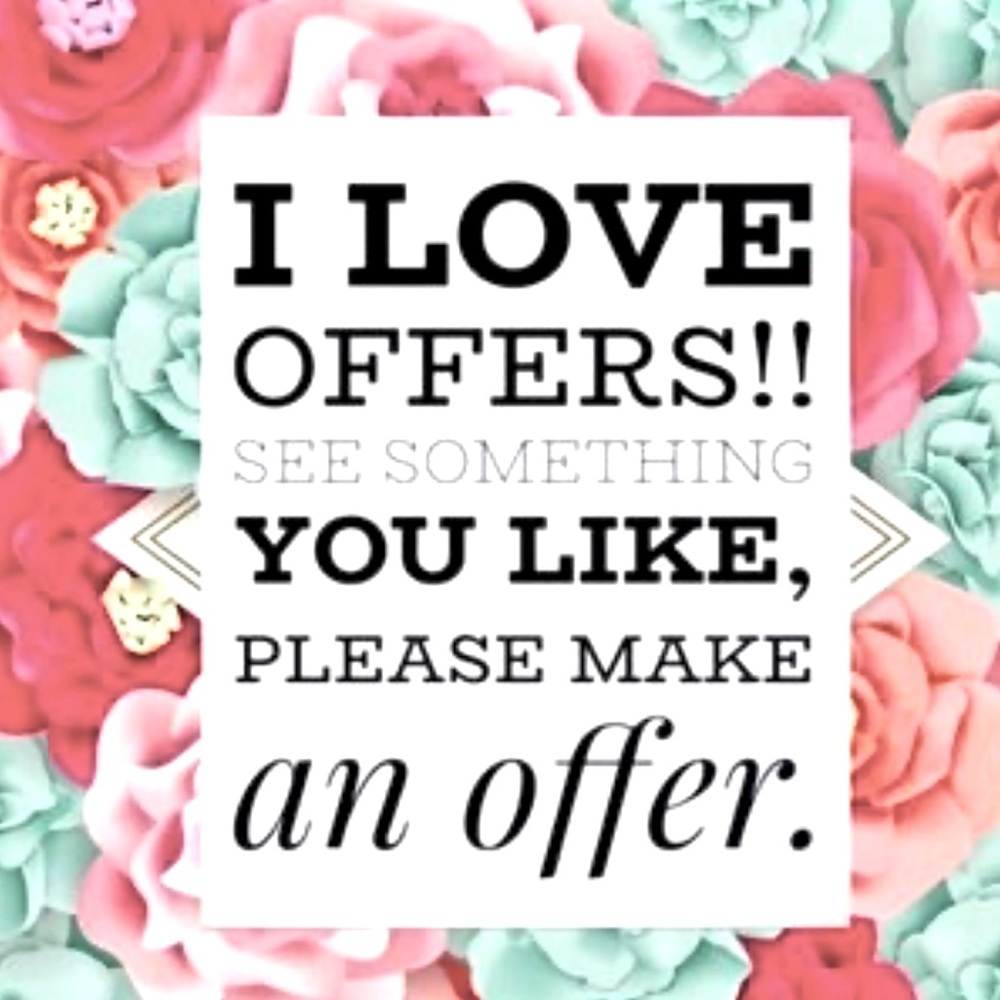 Reasonable offers only please!
